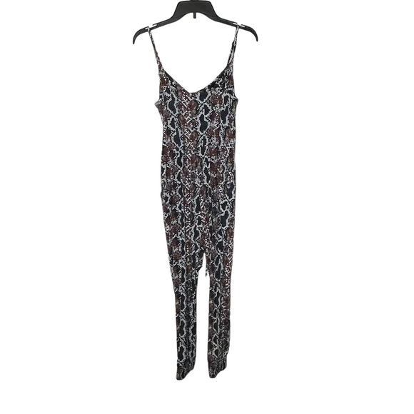 Veronica M Bias Tank Jumpsuit In Mikael Snake Reptile Print Women Size XS NWT‎ - Picture 8 of 8